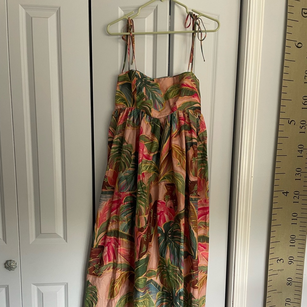 FARM Rio Colorful Leaf Maxi Dress - Picture 9 of 10